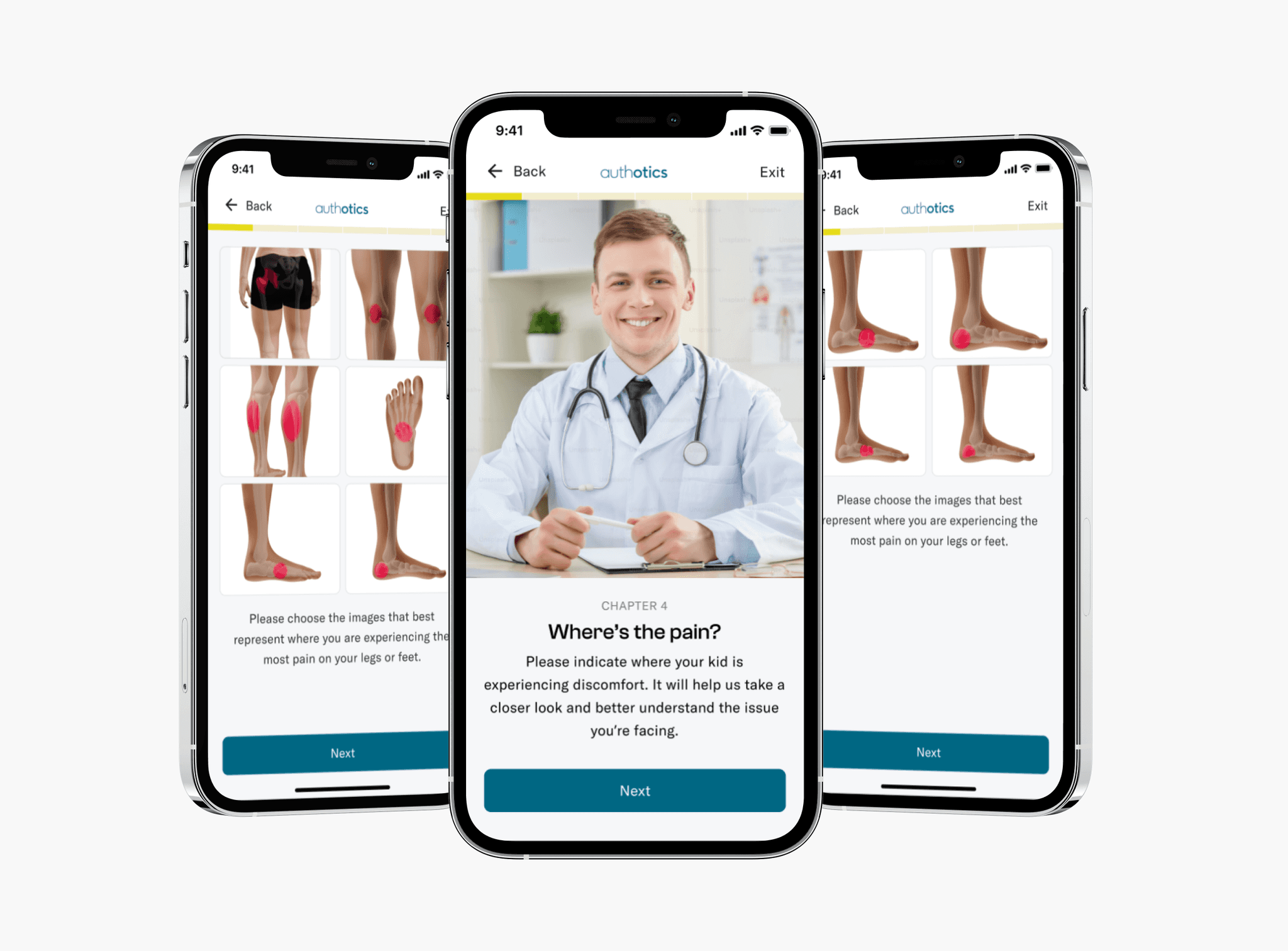 Authotics 3D scanning interface