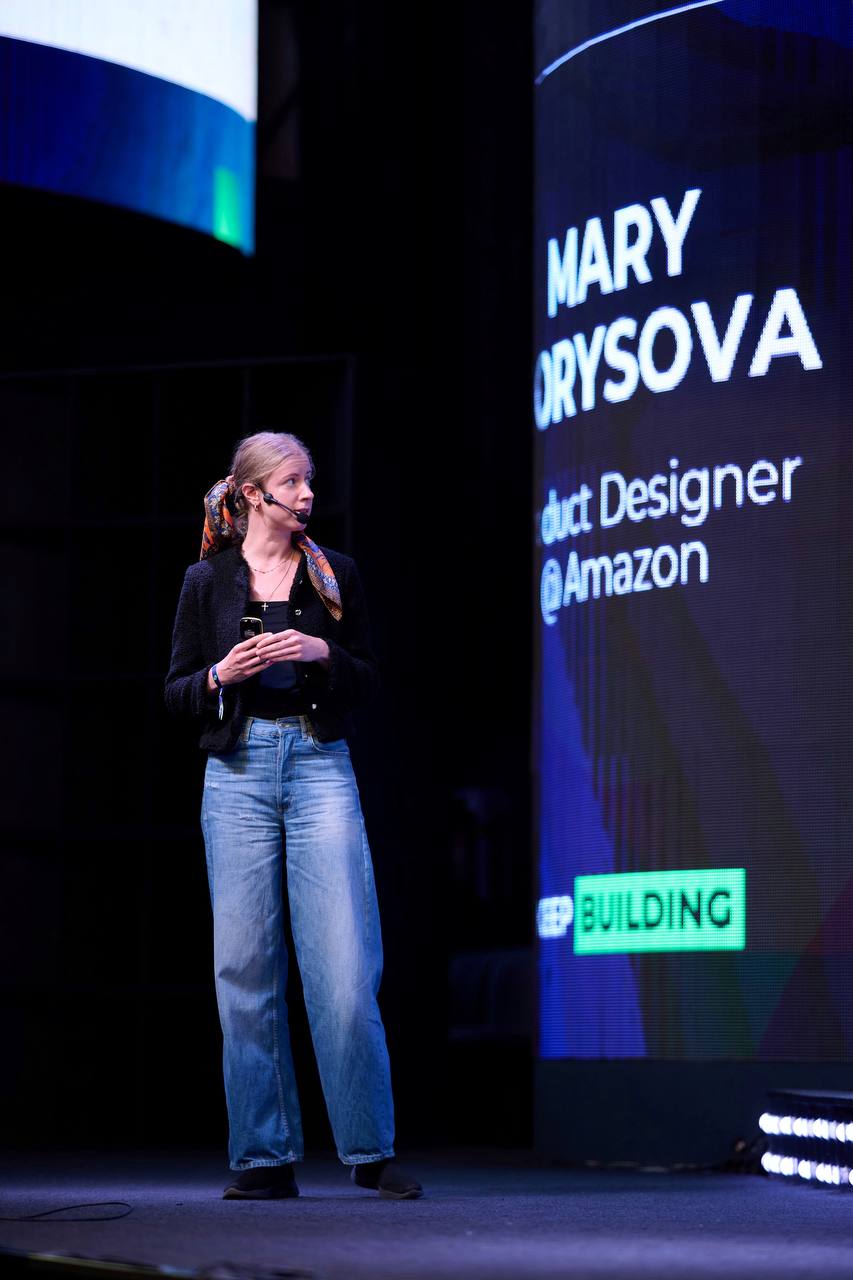 Presenting at design event