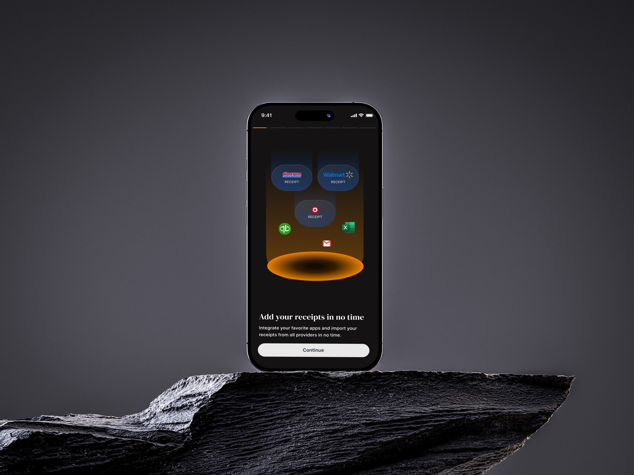 Squirll app interface overview